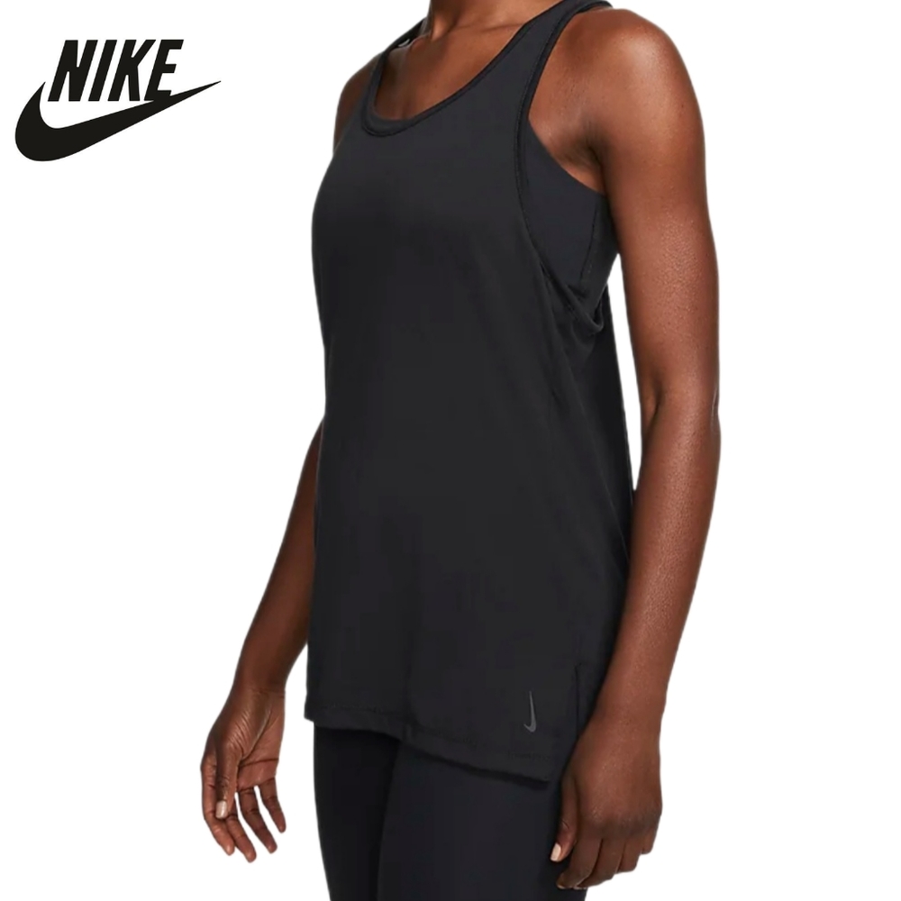 Nike Dri-Fit Yoga Black Racerback Tank Top NWT Size XS